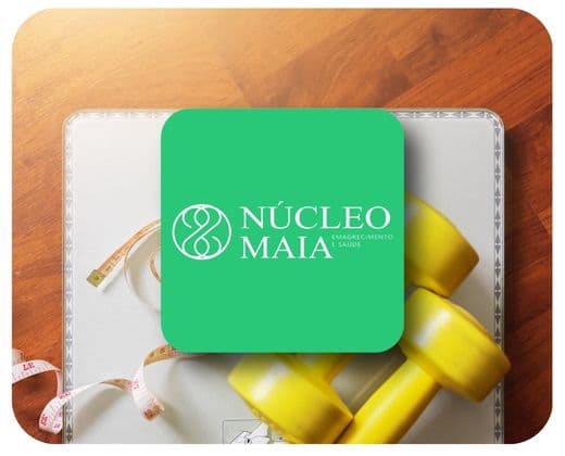 Logo Núcleo Maia Emagrecimento e Saúde