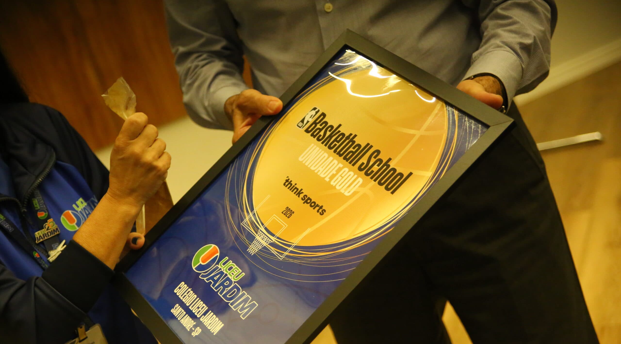 Liceu Jardim conquista certificação Gold da NBA Basketball School